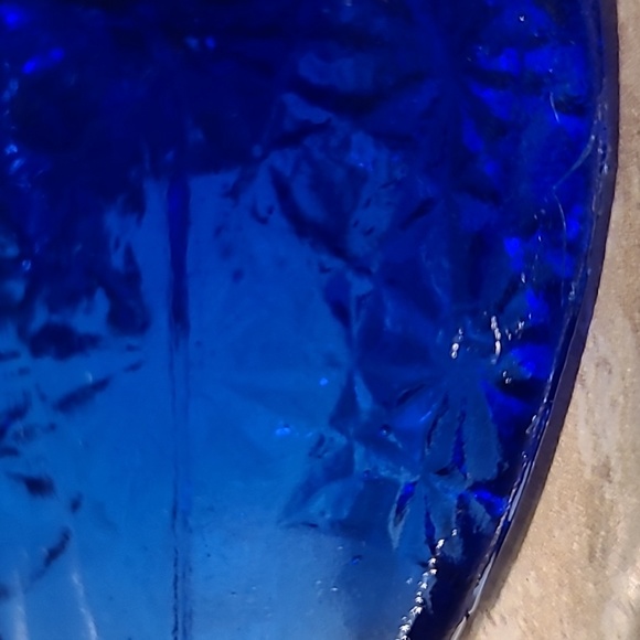 Glass Slipper/shoe Cobalt Blue - Picture 6 of 6